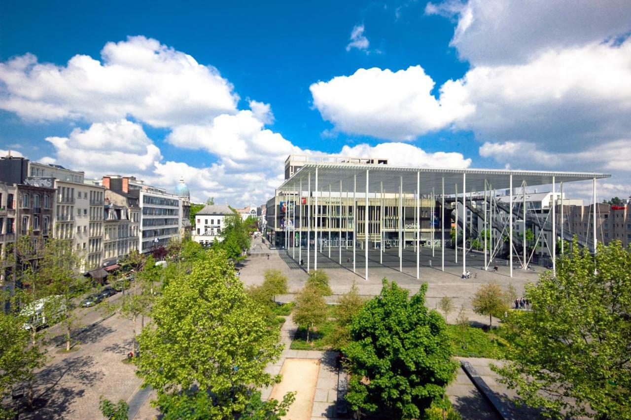 Sleep Inn - Black And Gold Loft Antwerp Cityview Экстерьер фото
